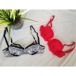 2 Victoria's Secret Dream Angels Bras 32B